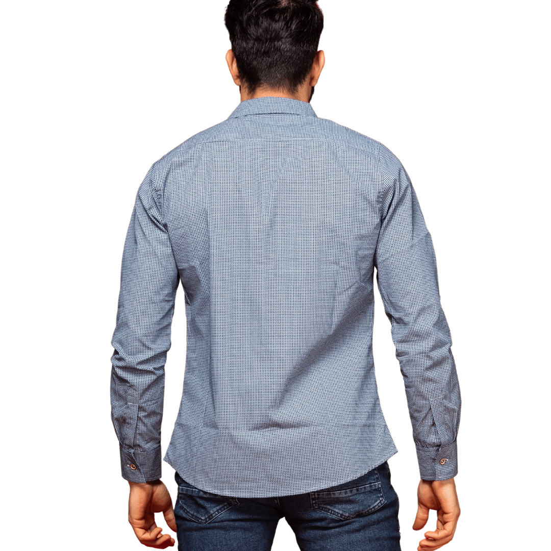 Camisa Slim Fit Miniprint Ref: CS6026